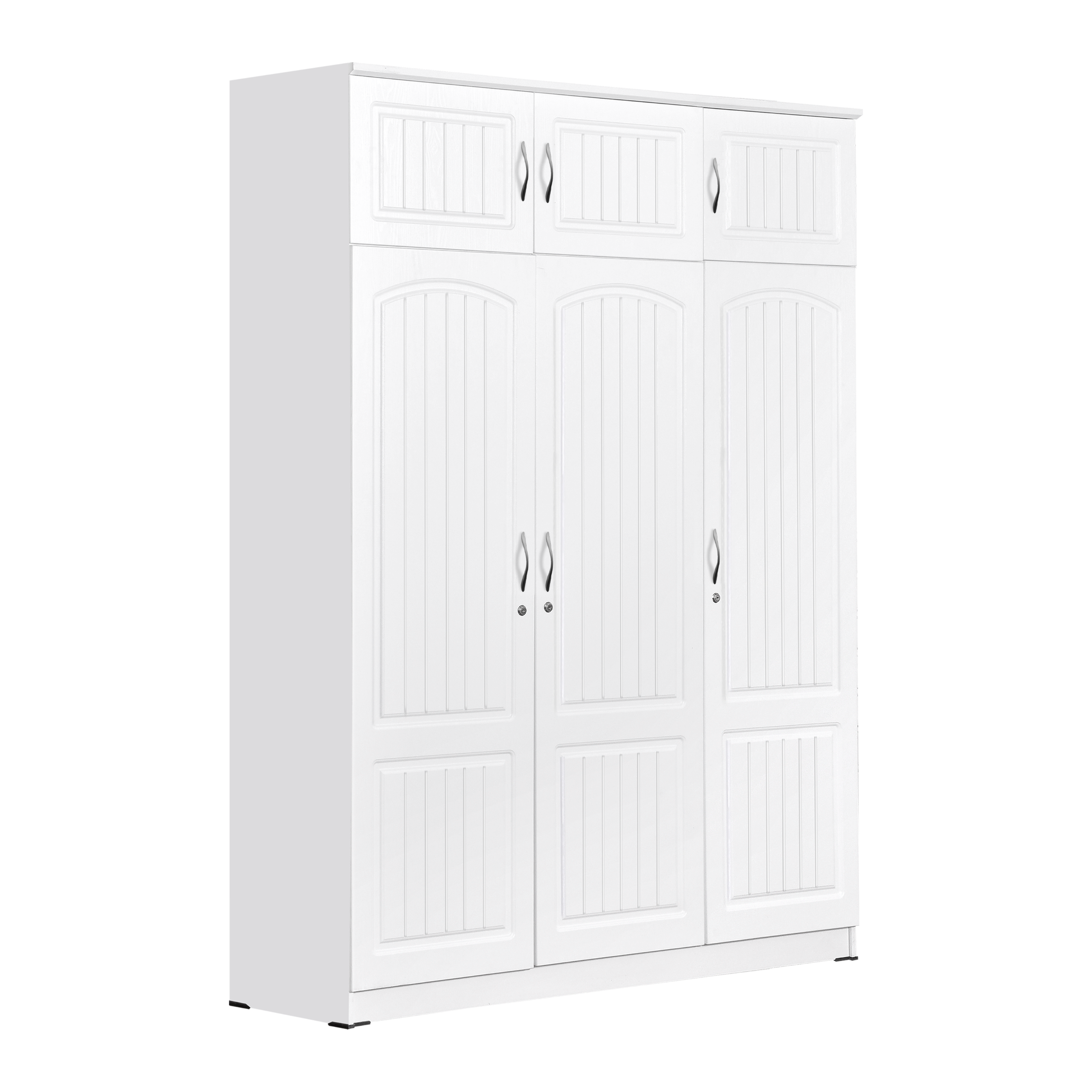 Lemari Pakaian Triple 3 Pintu LPT 4810 WHITE