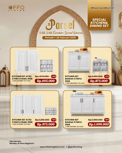 Image of Promo Februari - Parsel Special Kitchen Set White