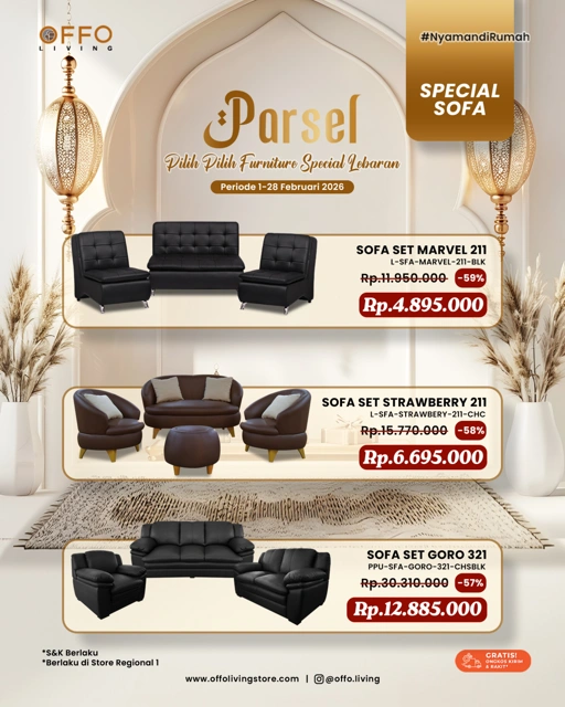 Image of Promo Februari - Parsel Special Sofa Set