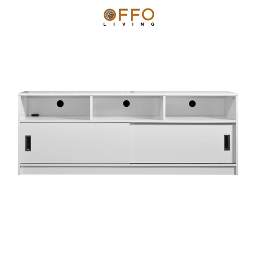 Image of Audio Video Rack Billy (White)