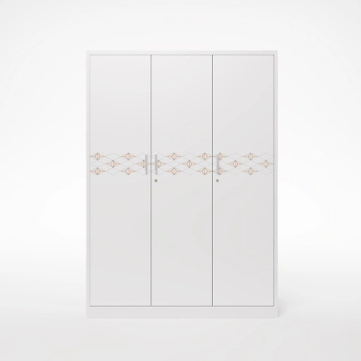 Image of Lemari Pakaian Besi 3 Pintu 1250A