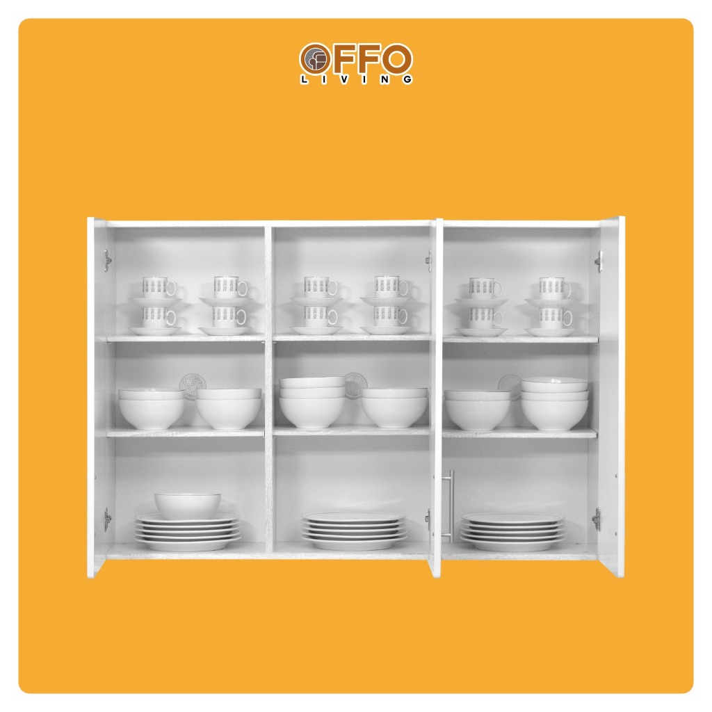 Kitchen Set Atas Mutiara 3P Putih - 01081