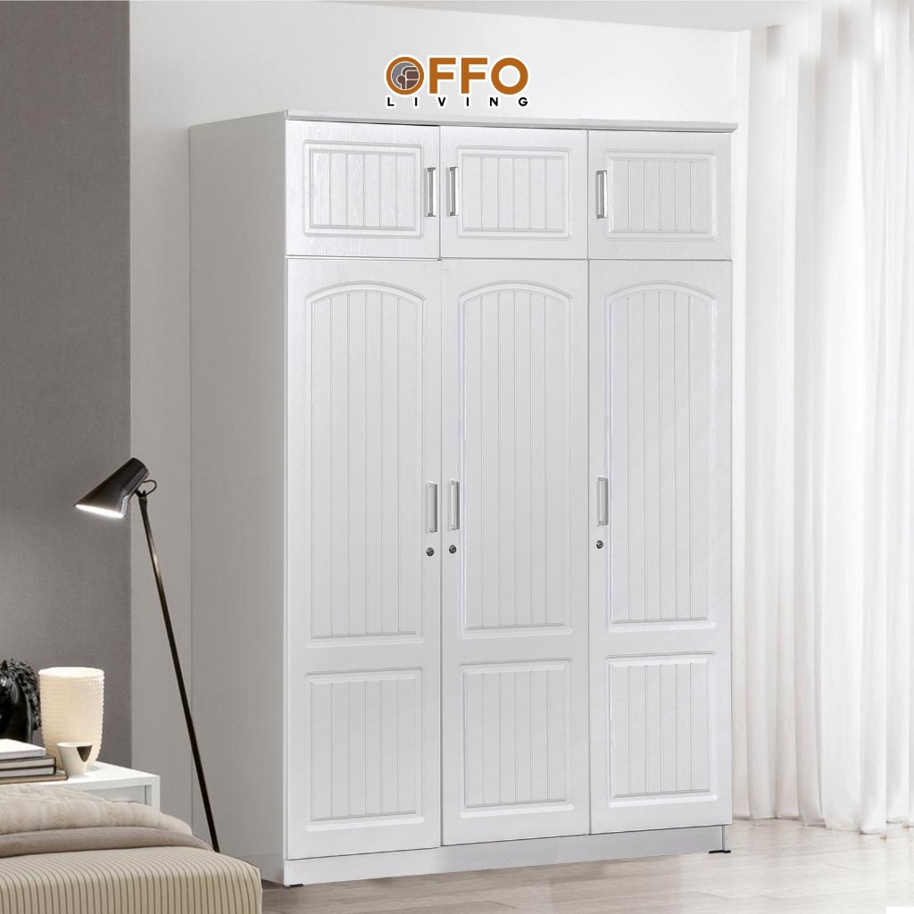 Lemari Pakaian Triple 3 Pintu LPT 4810 WHITE
