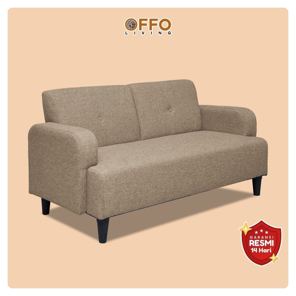 Offo Living - Sofa Kimmy 2 Dudukan - Sofa Elegan Minimalis