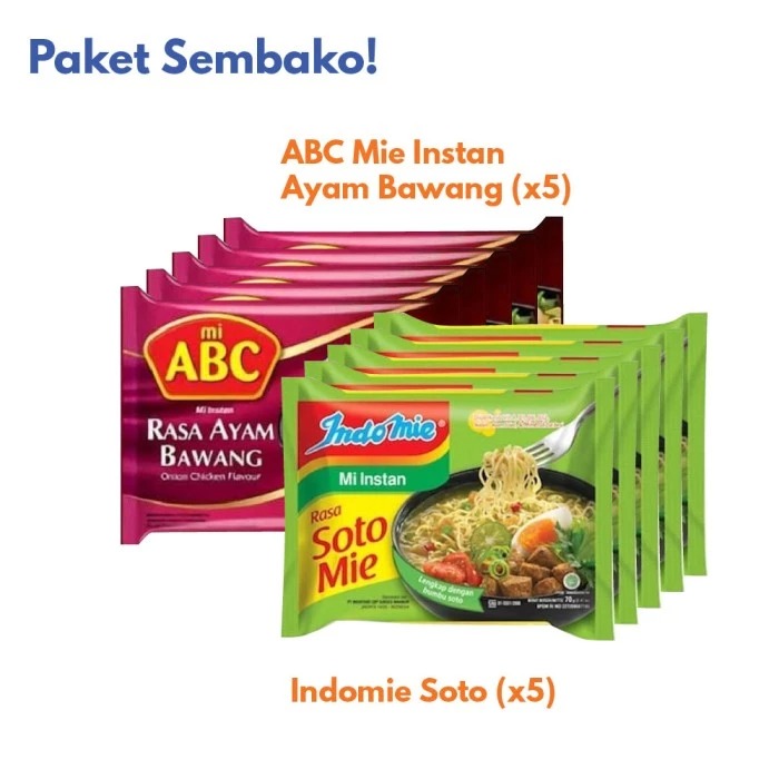 READY PAKET MIE INSTAN YANG COCOK