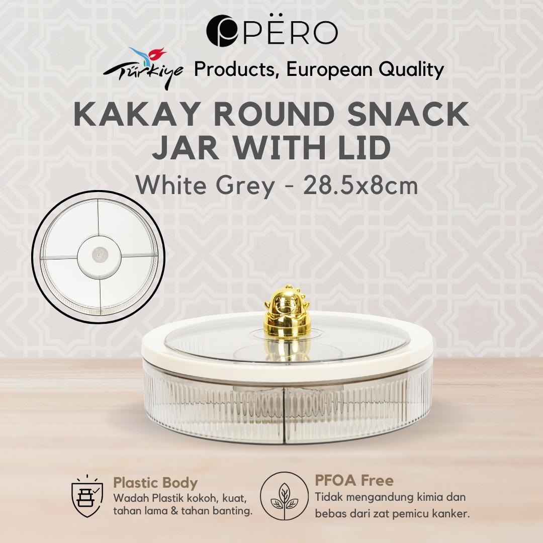 Pero KAKAY Round Snack Jar With LID