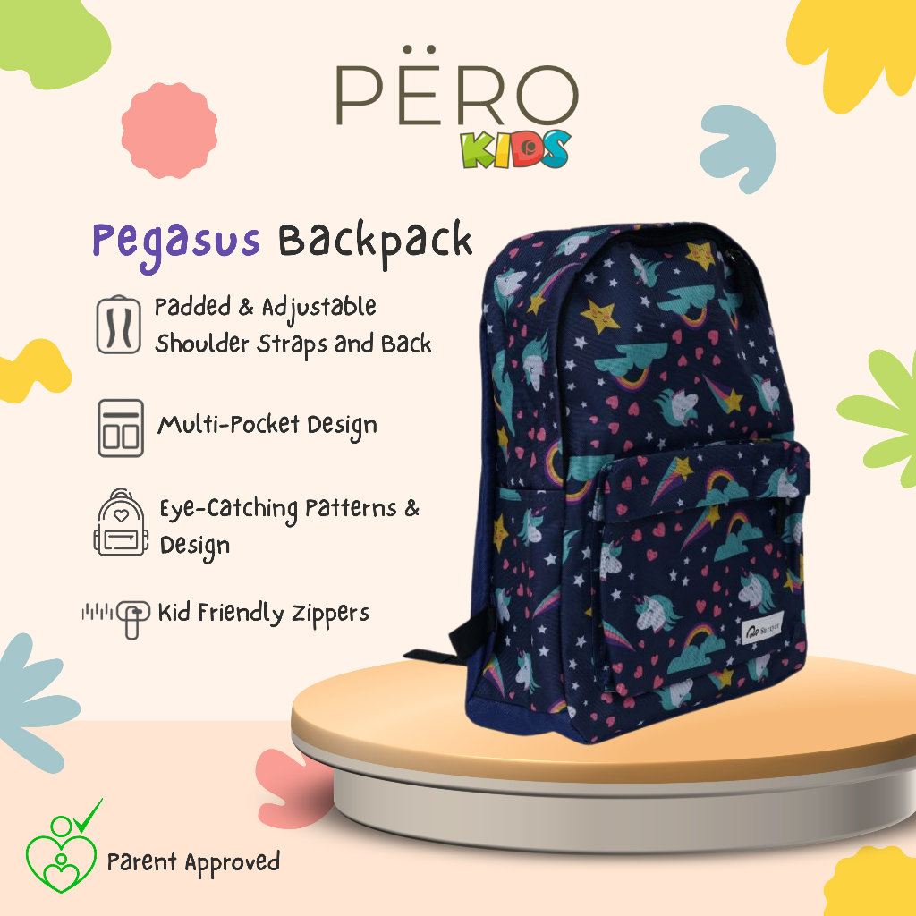 Backpack / Tas Ransel - Montana, Alana, Rainbow, Violeta, Pegasus, Spino