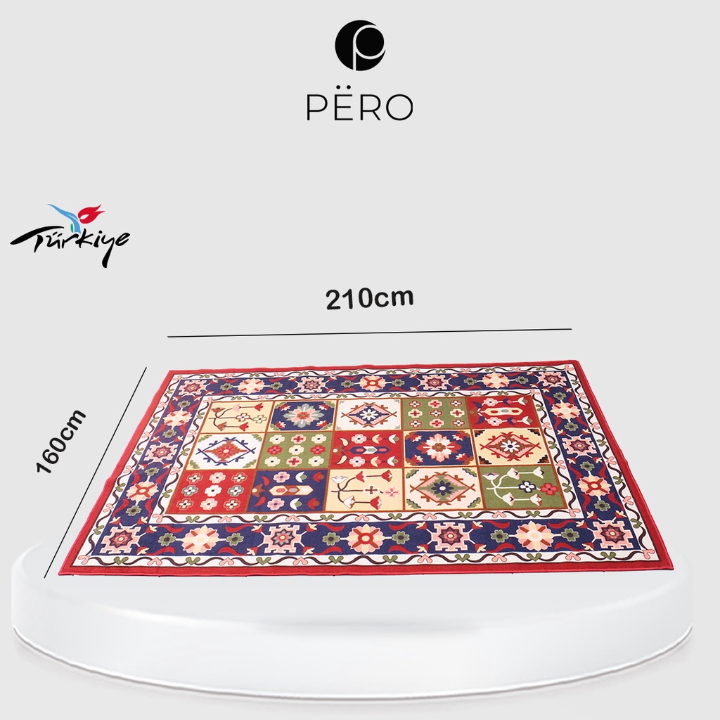 PERO Aksy Turkish Style Carpet / Bedroom Living Room Karpet Turkiye