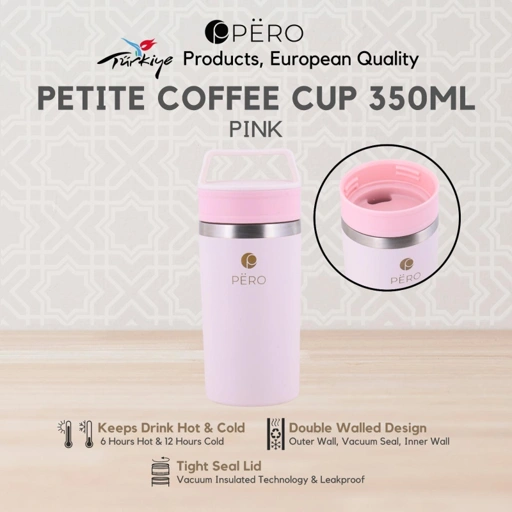 Image of Pero Petite Coffee Cup 350ML / Botol Minum Tumbler Vakum Anti Panas dan Dingin