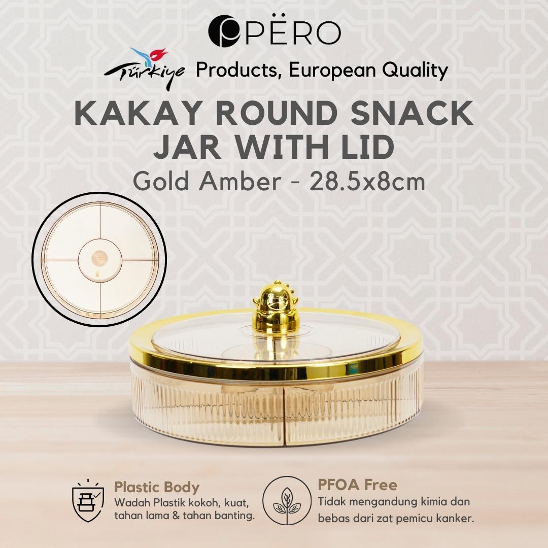 Pero KAKAY Round Snack Jar With LID