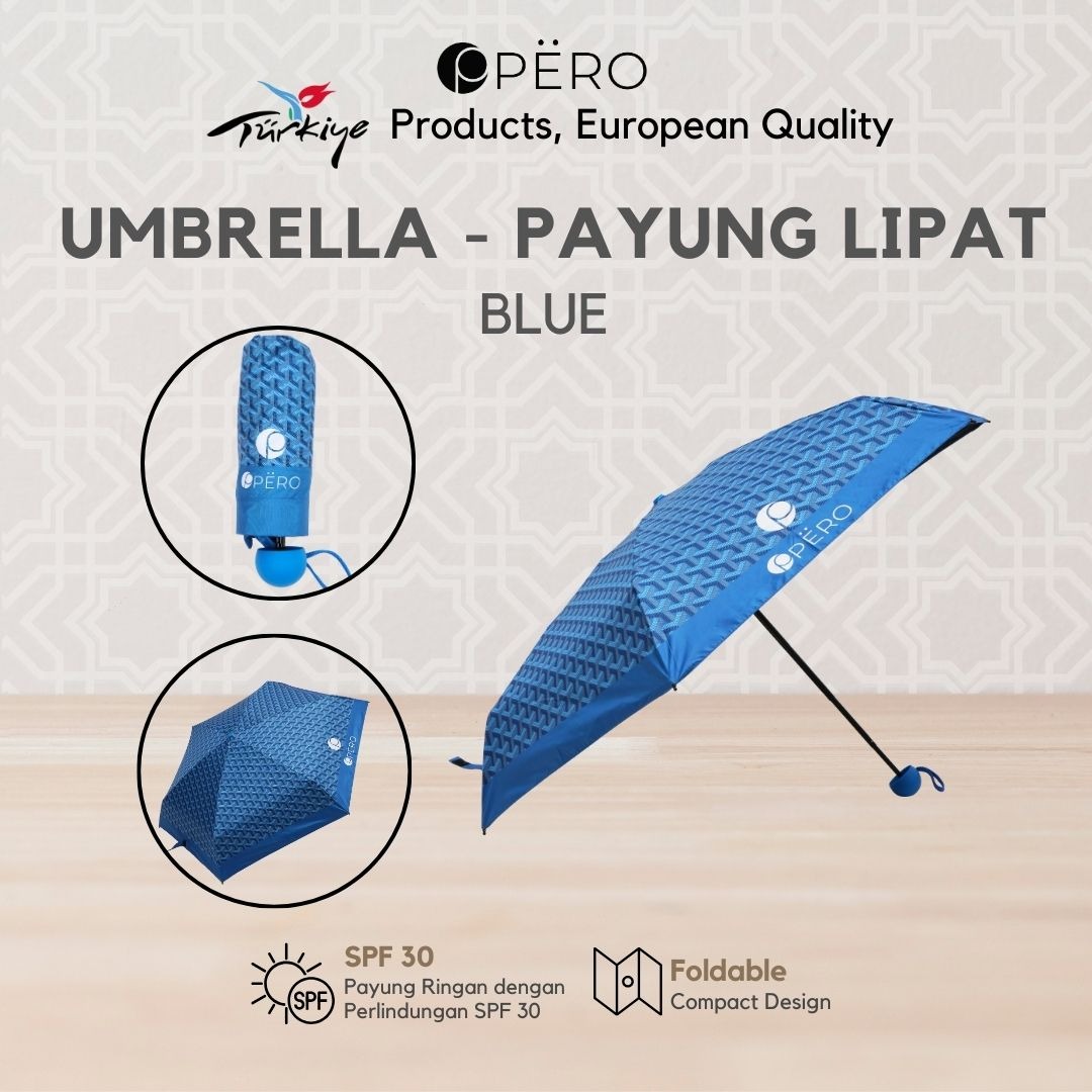  Pero Payung Lipat Anti Sinar UV Protection