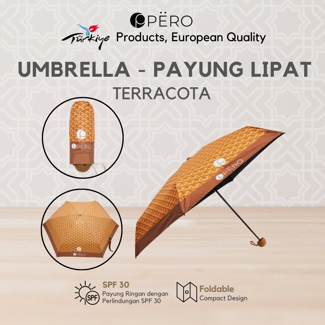  Pero Payung Lipat Anti Sinar UV Protection