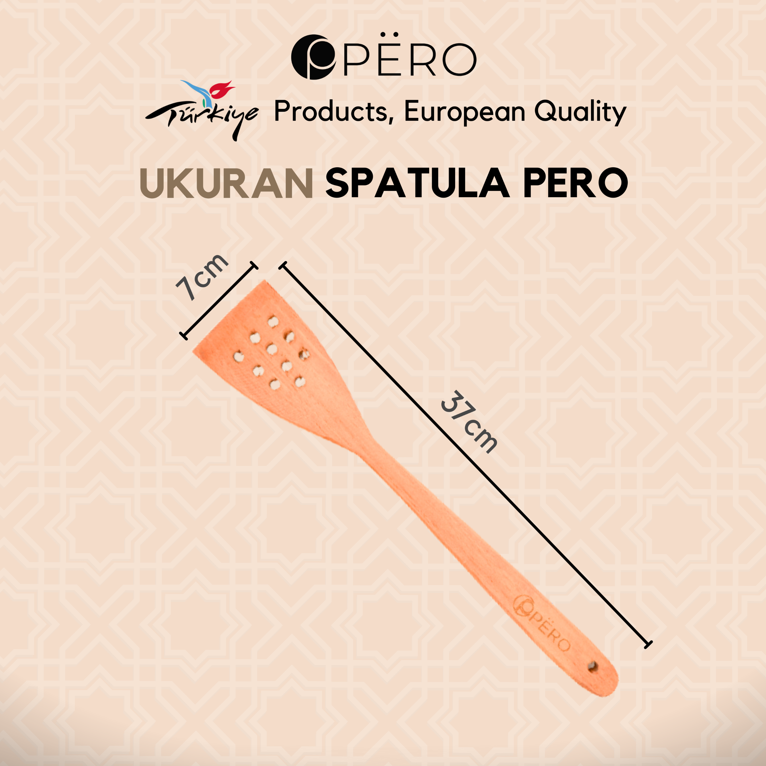 Wooden Spatula Mahogany / Sutil Sodet Kayu Mahogany / Sutil Mahogany Satuan