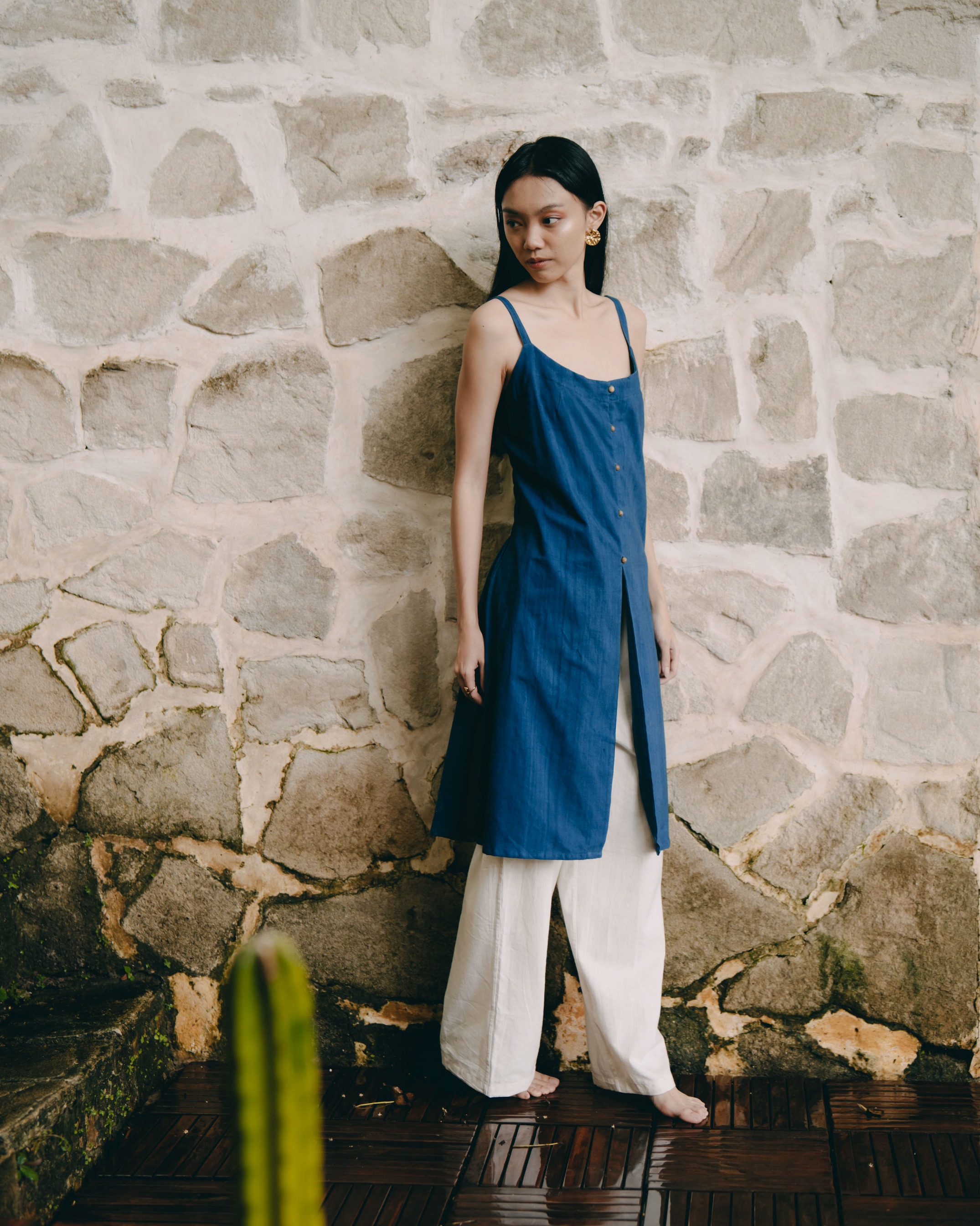 SUKMA TOP - INDIGO
