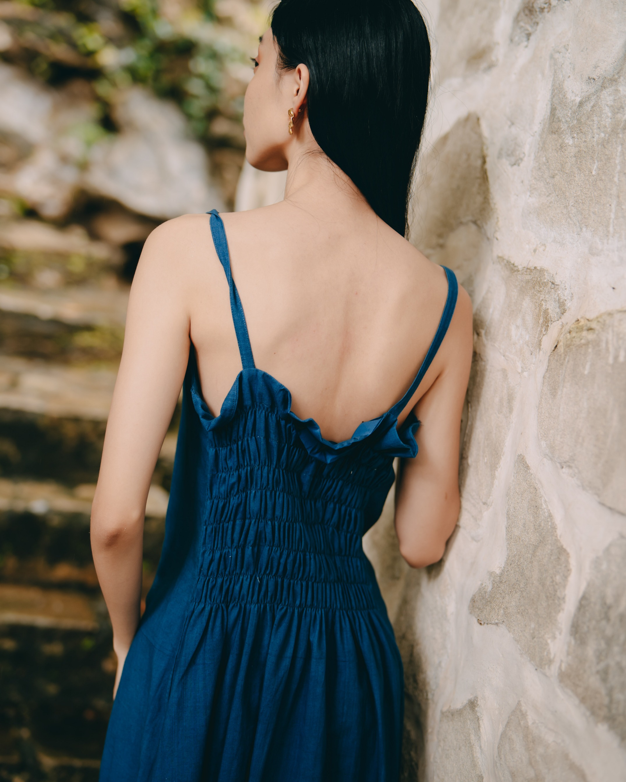 SUKMA TOP - INDIGO