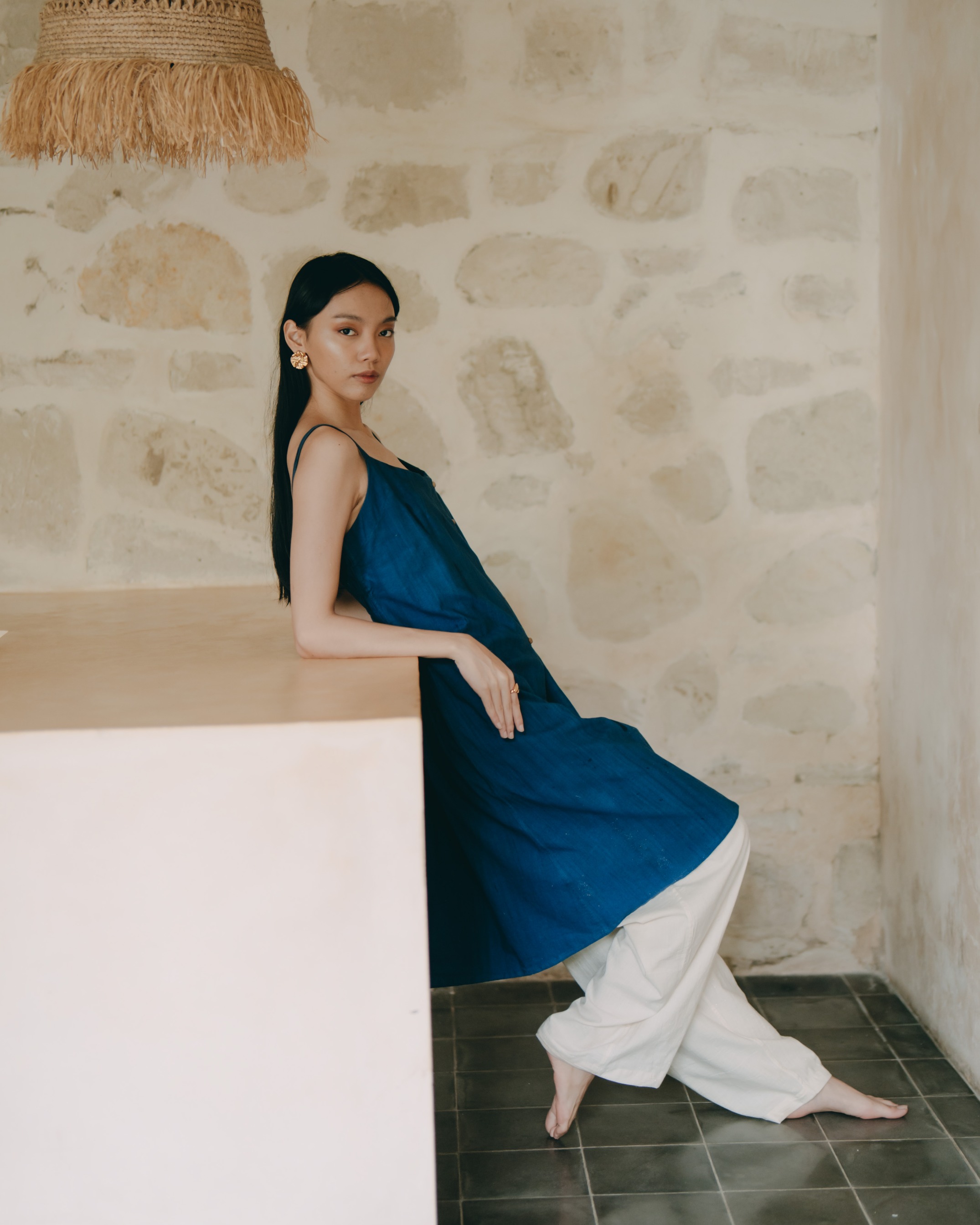 SUKMA TOP - INDIGO