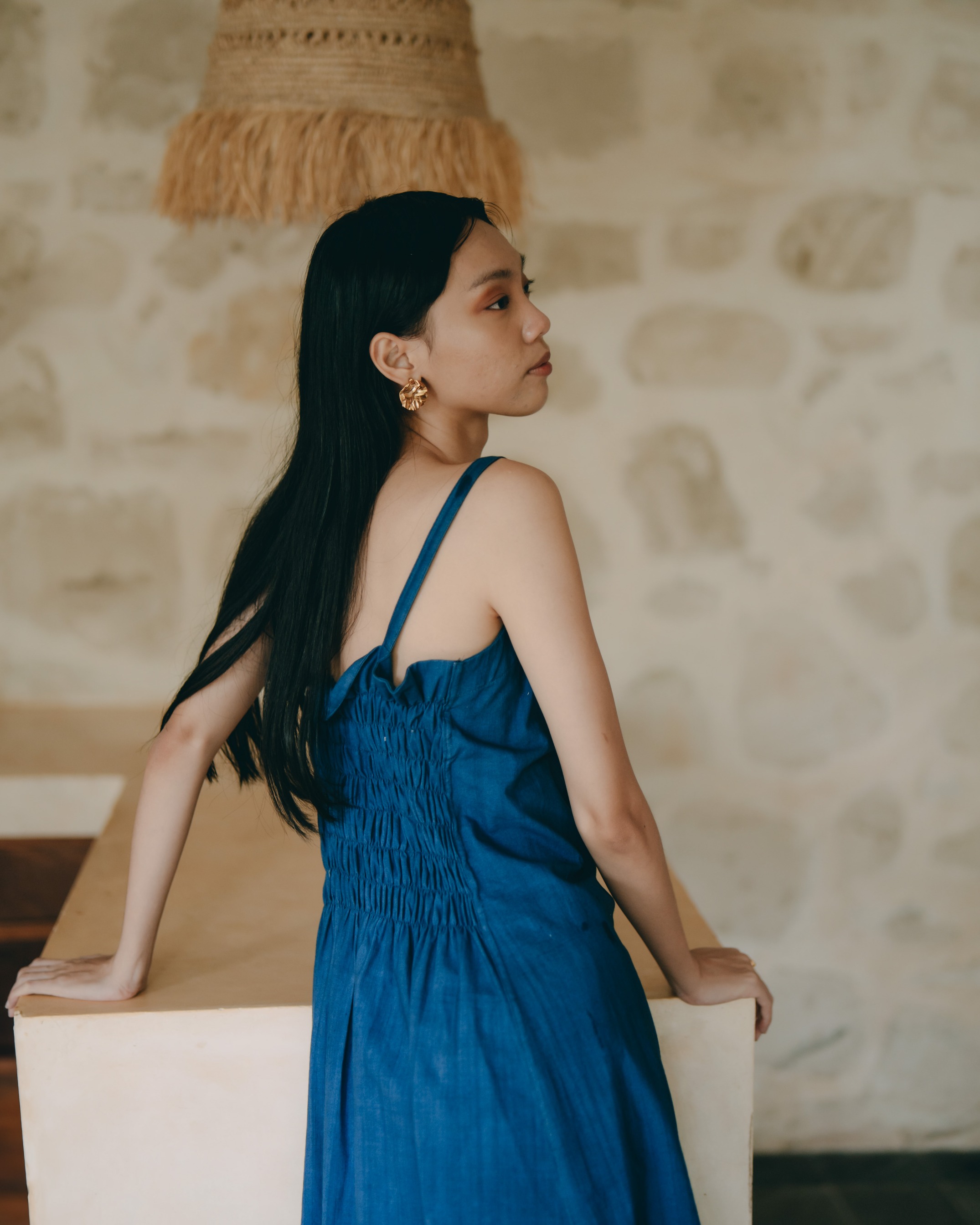 SUKMA TOP - INDIGO