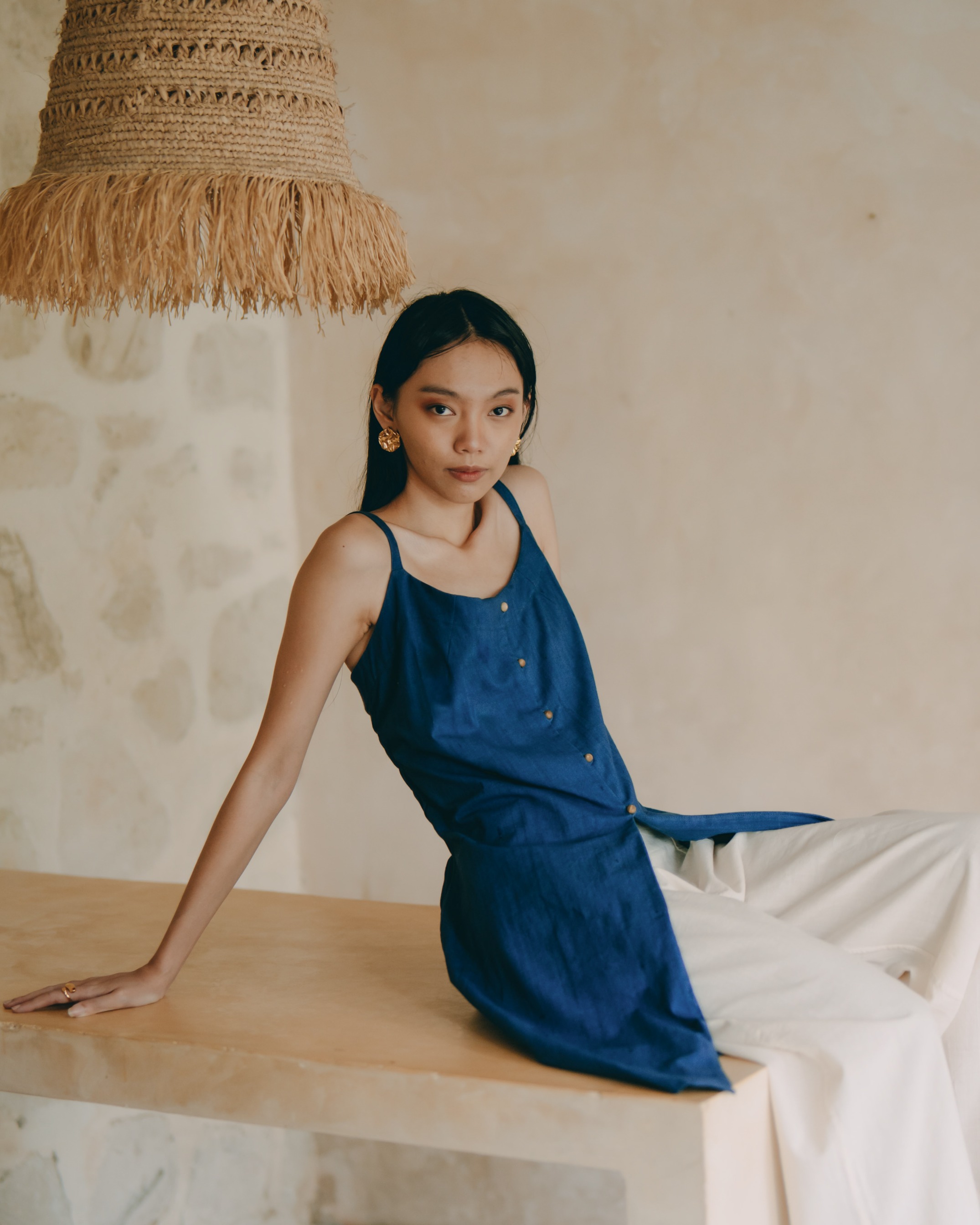 SUKMA TOP - INDIGO