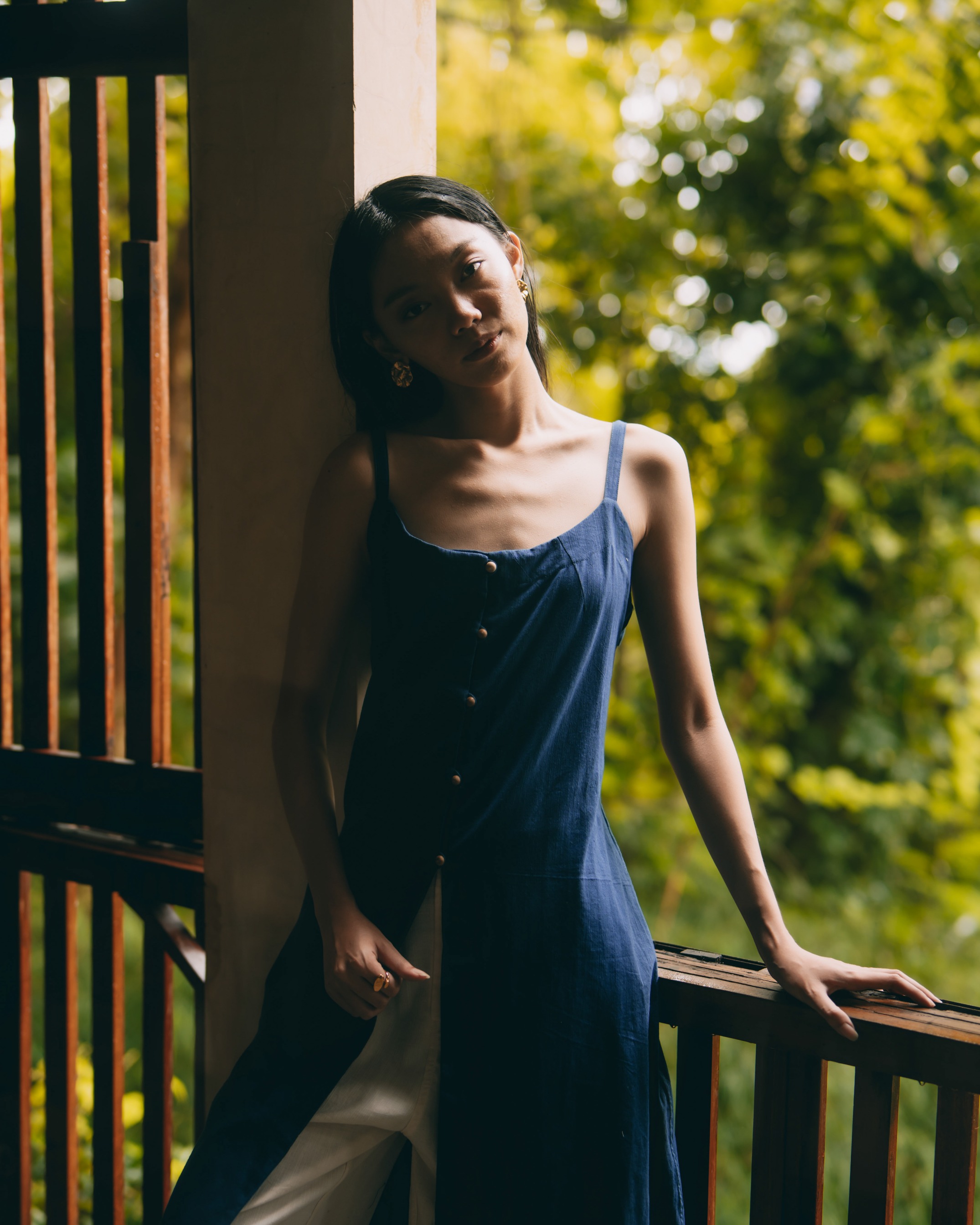 SUKMA TOP - INDIGO