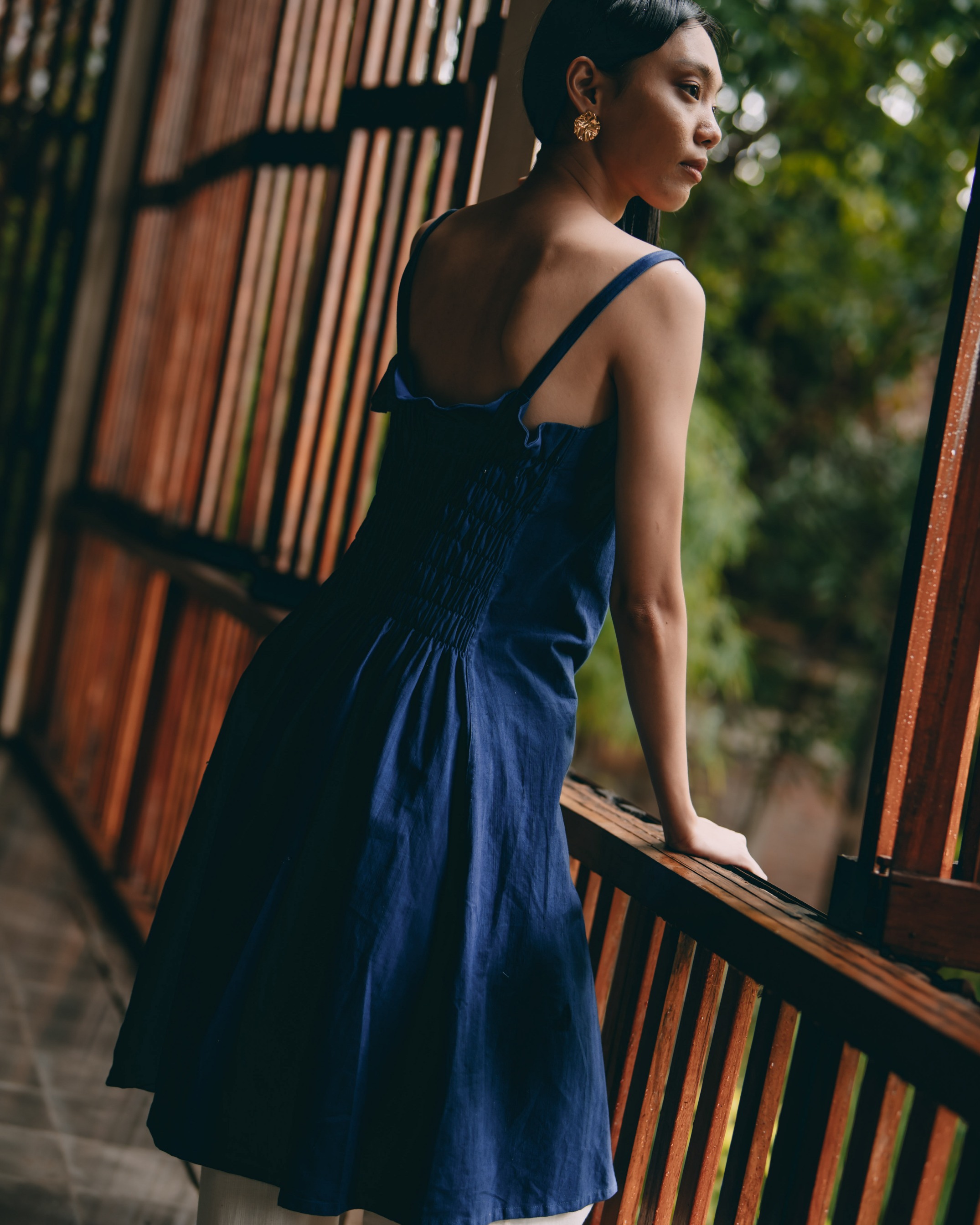 SUKMA TOP - INDIGO