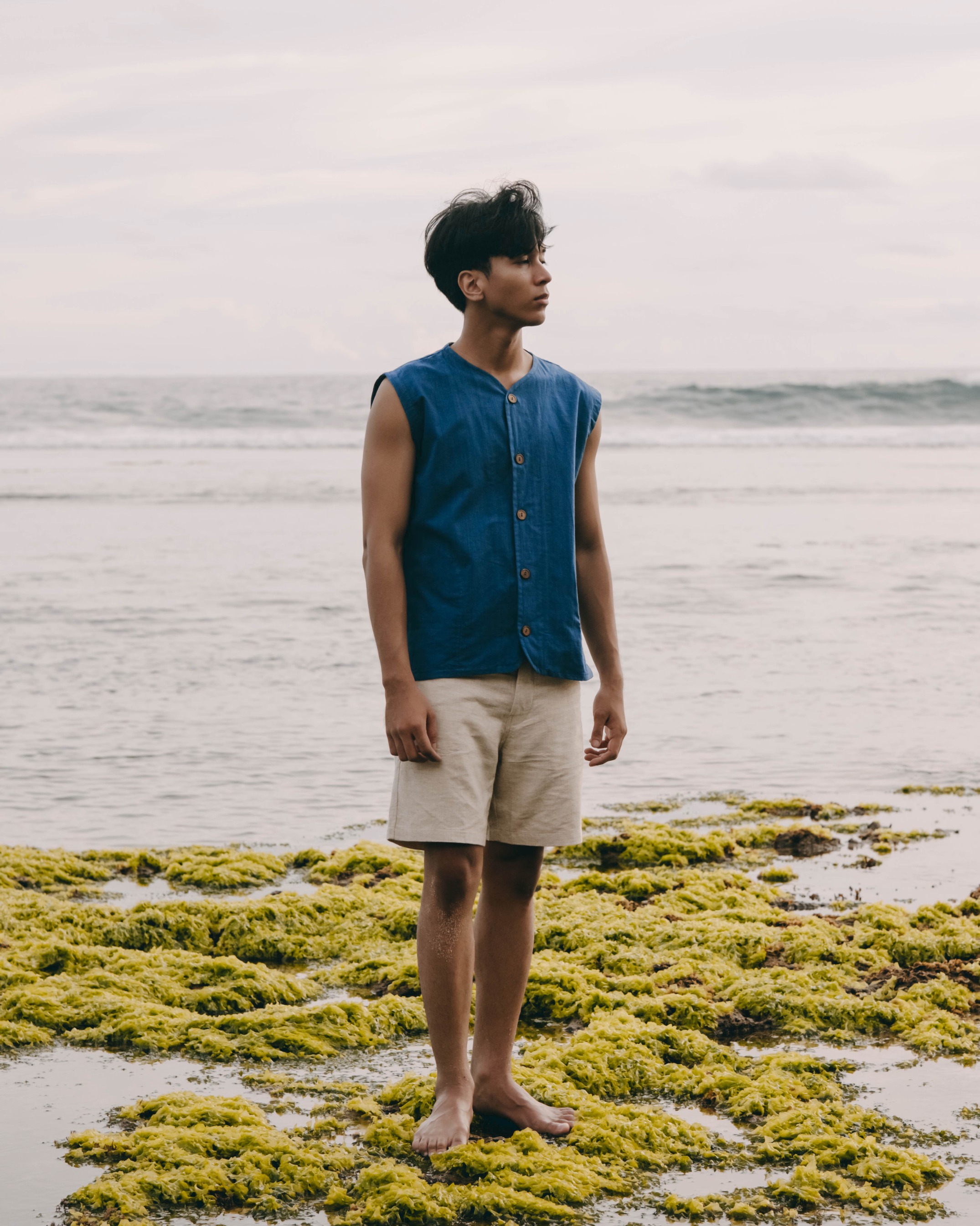 SAMBU VEST - INDIGO
