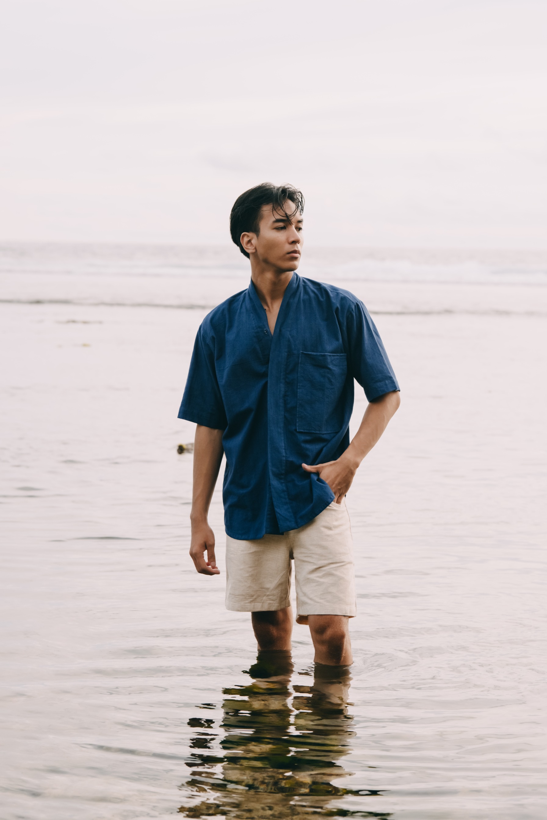 RUMA SHIRT - INDIGO
