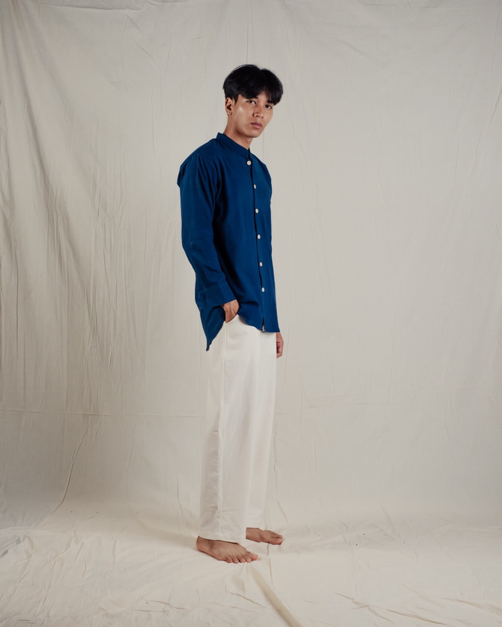 KELANA SHIRT - INDIGO