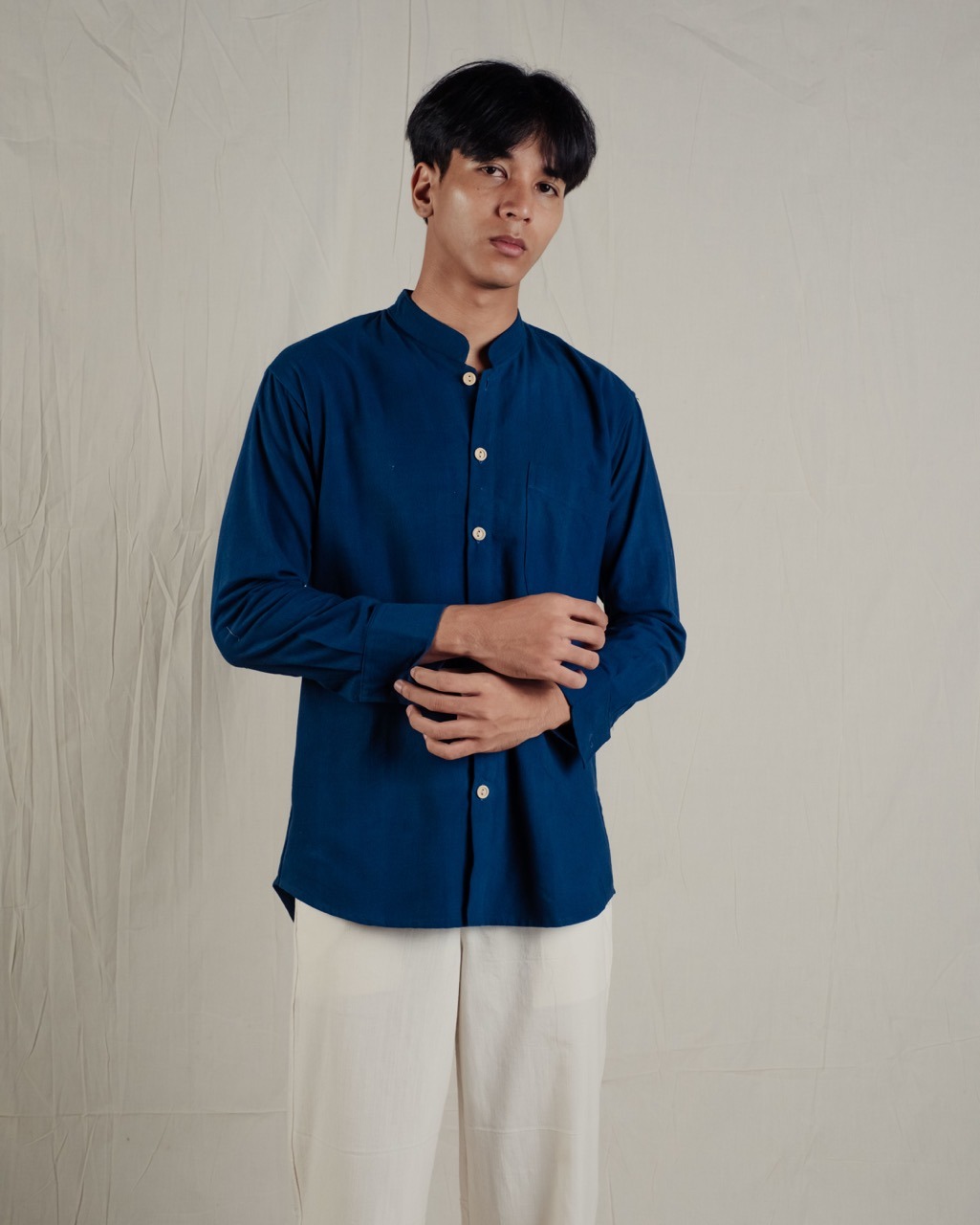KELANA SHIRT - INDIGO