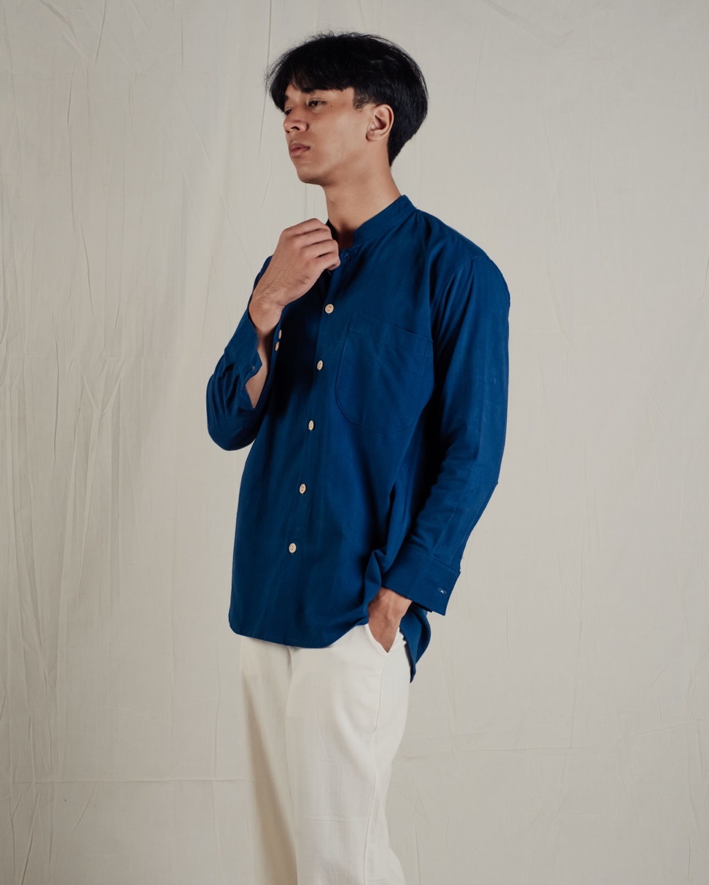KELANA SHIRT - INDIGO