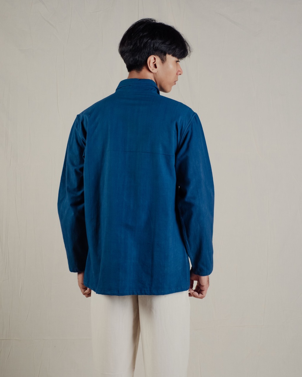 WIRUN SHIRT - INDIGO
