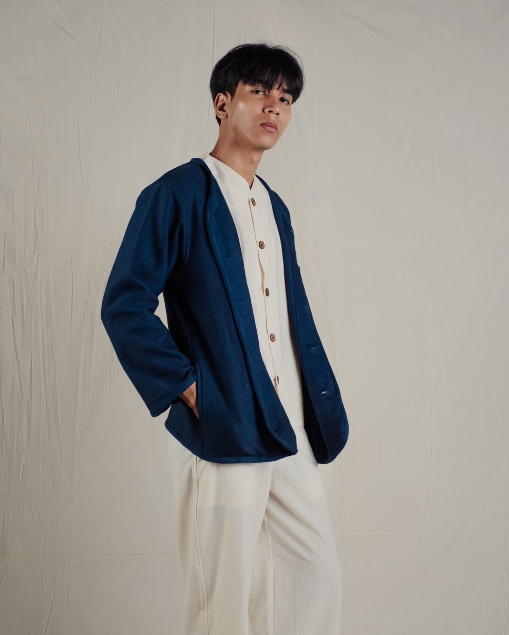 DEWANDARU JACKET - INDIGO