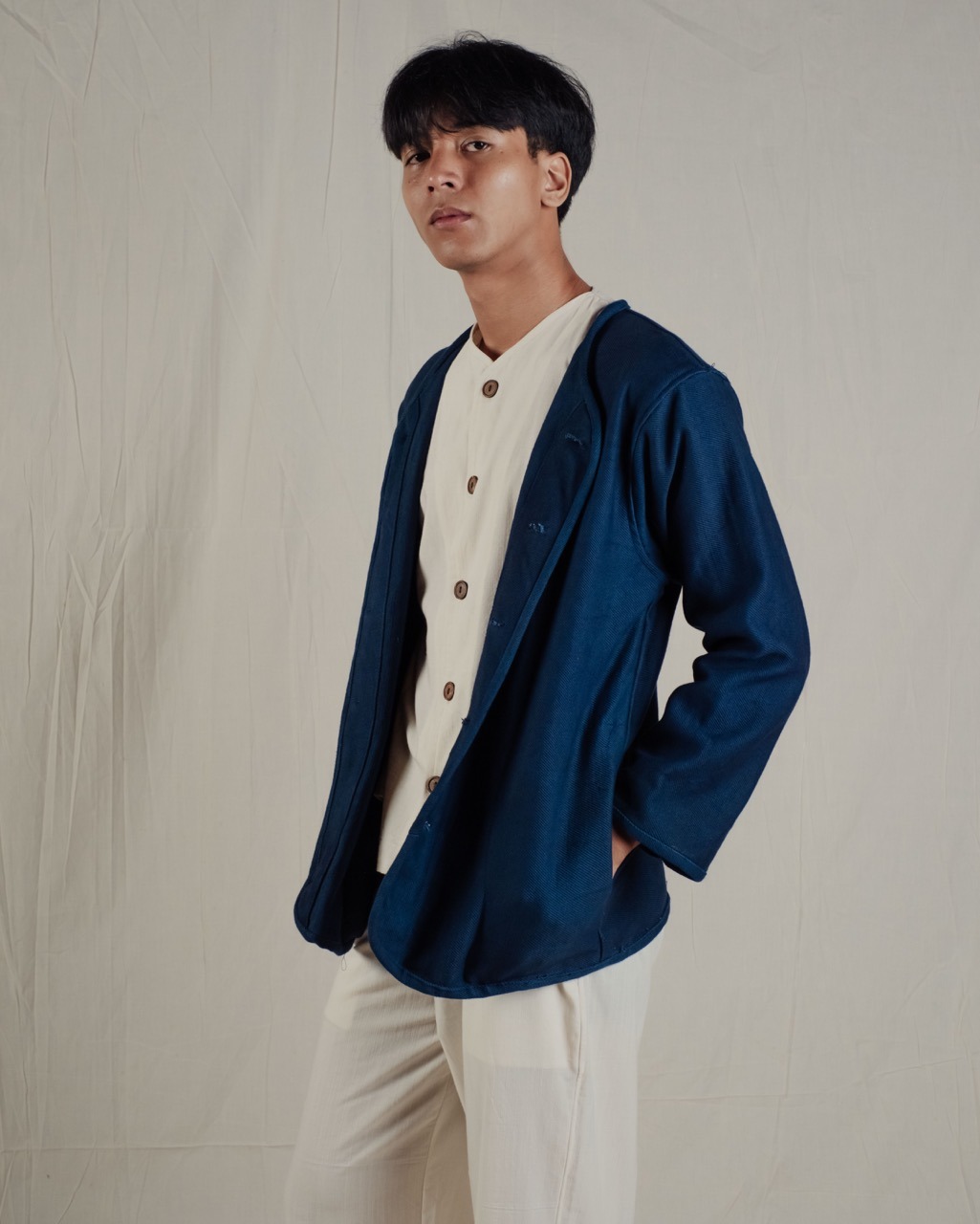 DEWANDARU JACKET - INDIGO