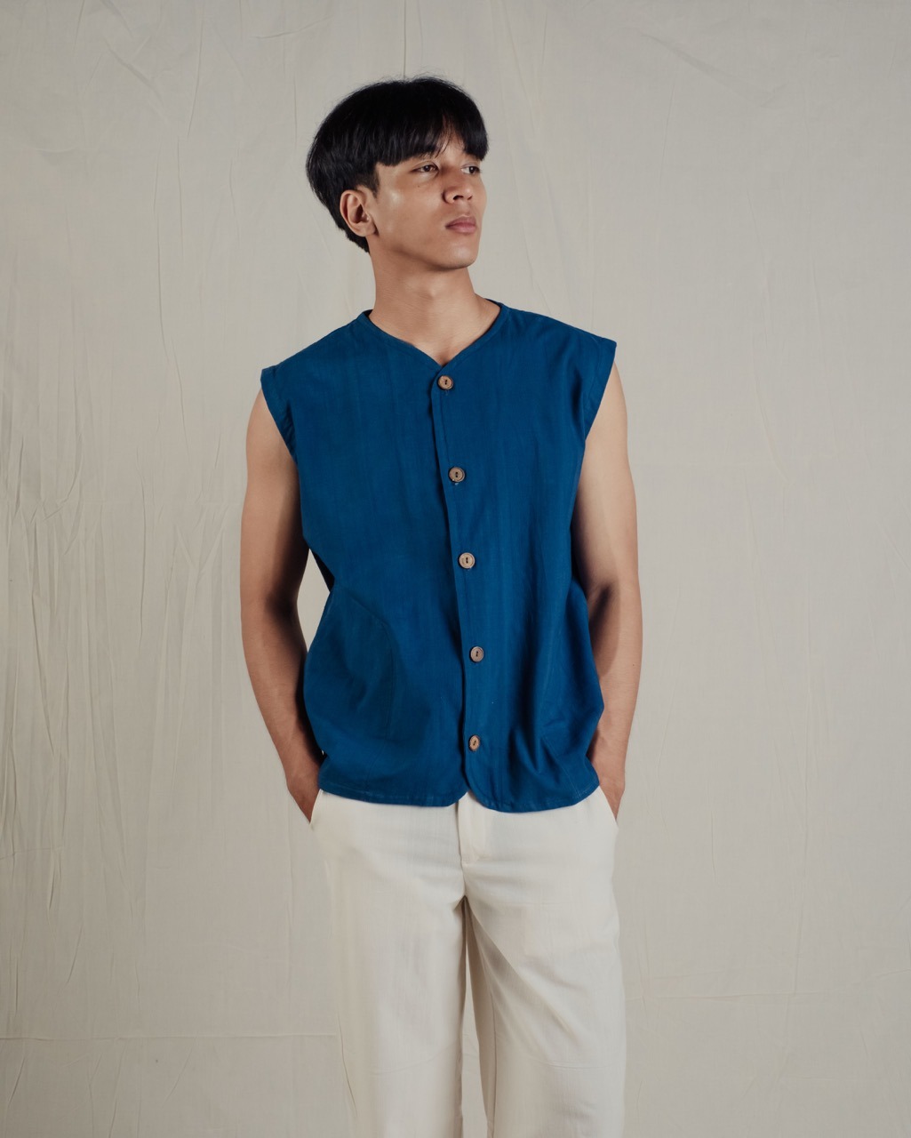 SAMBU VEST - INDIGO