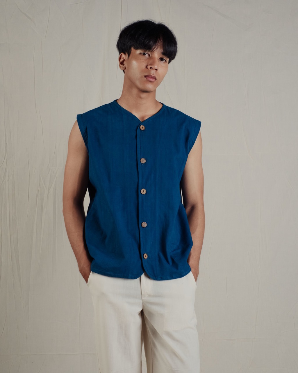 SAMBU VEST - INDIGO