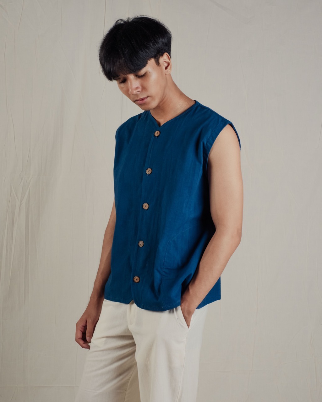 SAMBU VEST - INDIGO