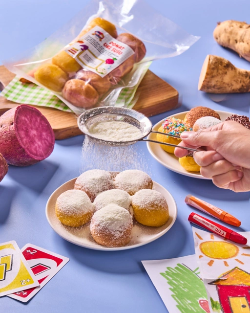 Donat Susu Ubi Dancow