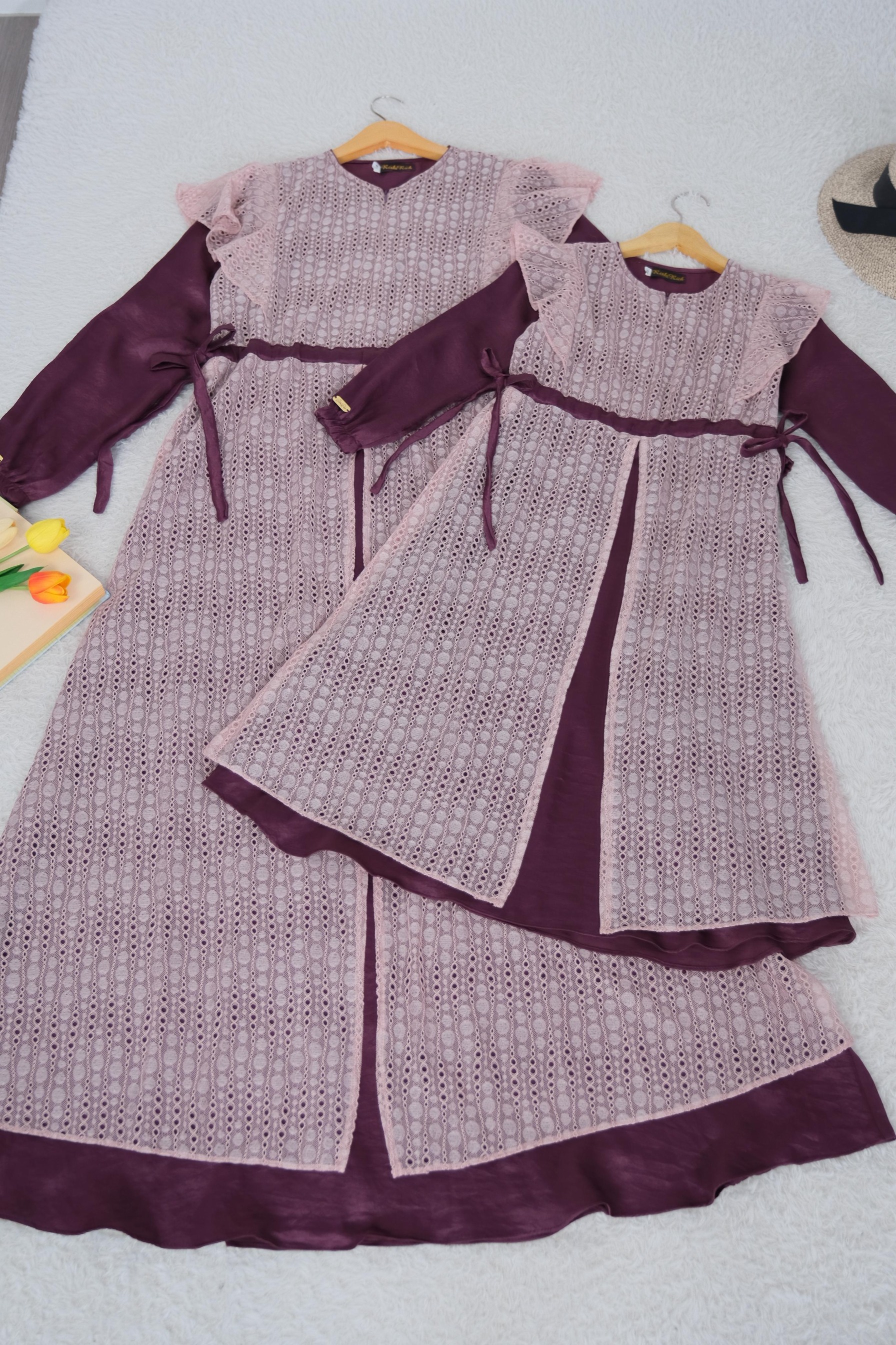 Aghnia Gamis Couple Ibu dan Anak Perempuan Mewah