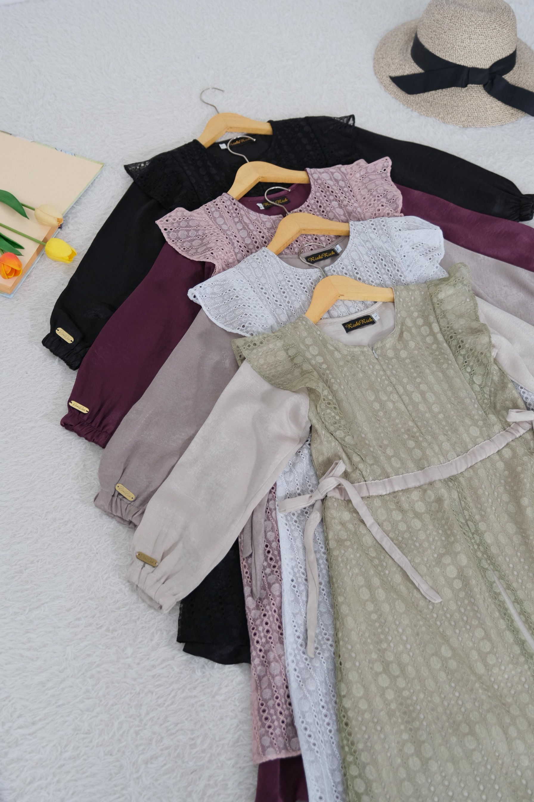 Aghnia Gamis Couple Ibu dan Anak Perempuan Mewah