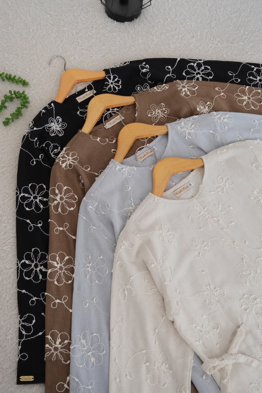 Elea Tunik Embroidery | Atasan Wanita Premium