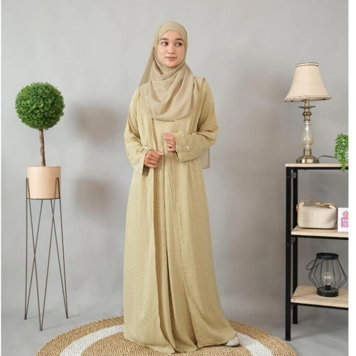 Image of Naureen Abaya Remaja Aesthetic Terbaru Murah