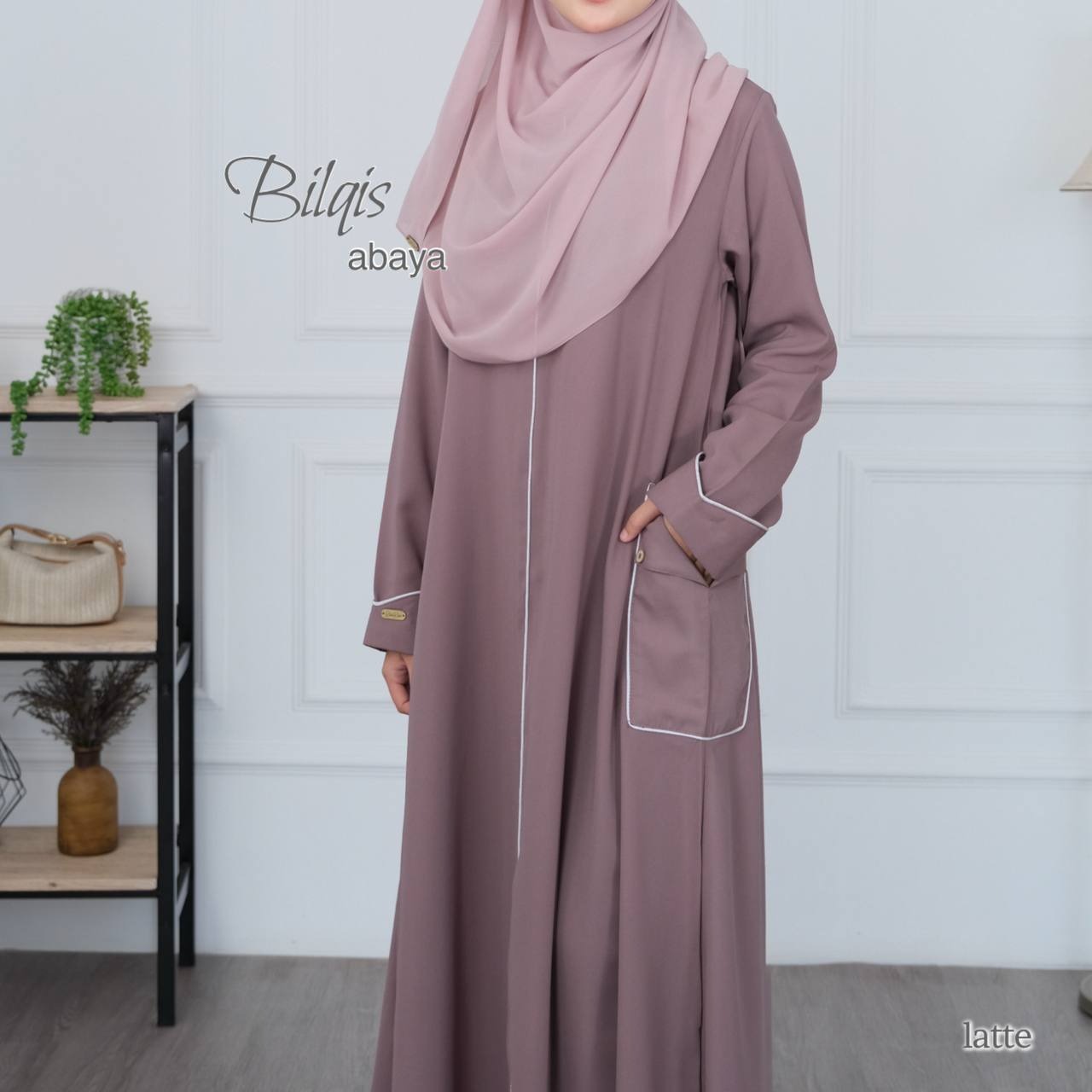Bilqis Abaya Wanita Muslim Exclusive Terbaru