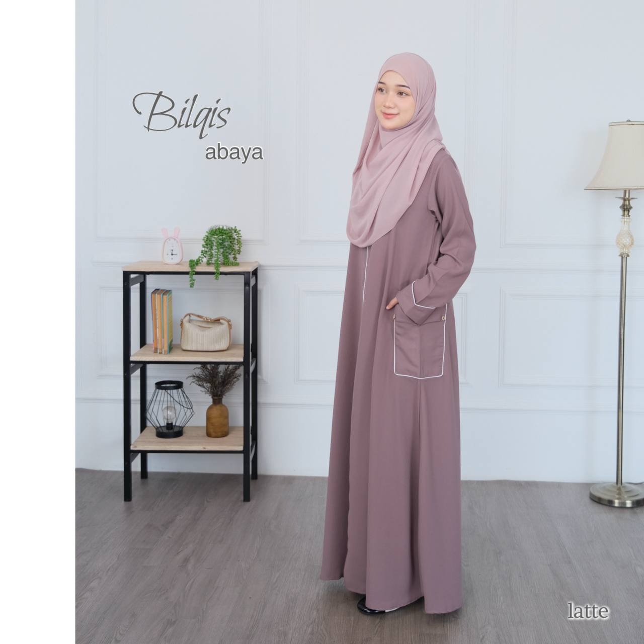 Bilqis Abaya Wanita Muslim Exclusive Terbaru