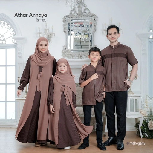 Image of Riskirich Sarimbit Athar Annaya Mahogany Terbaru 2026