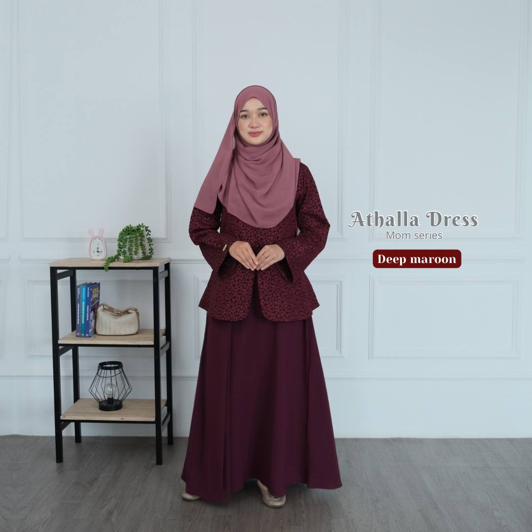 Athalla Dress Couple Mom & Kids Terbaru
