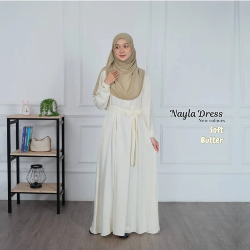 Image of Nayla Dress Outfit Pesta Mewah Elegant Wanita Kekinian