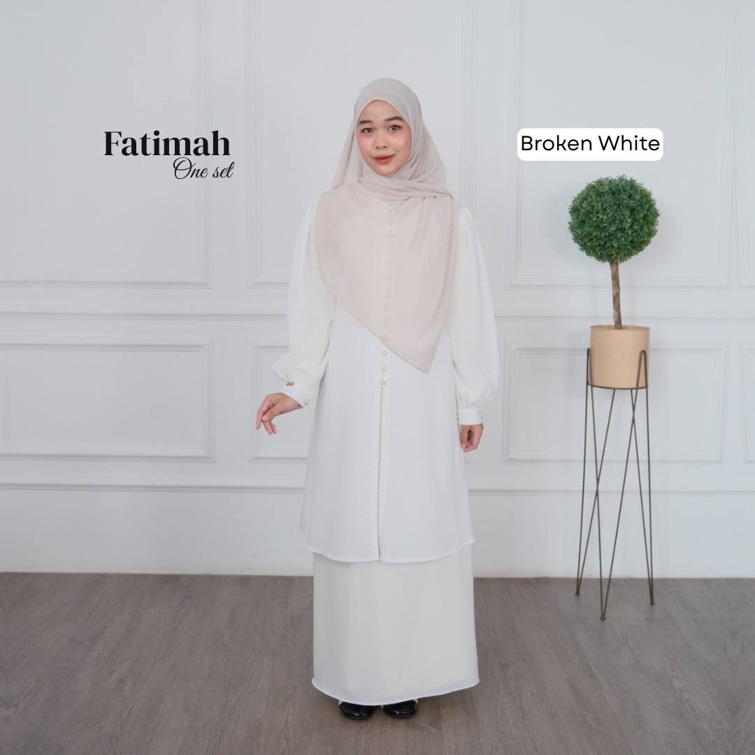 Fatimah One set Tunik Rok Outfit Remaja Kekinian