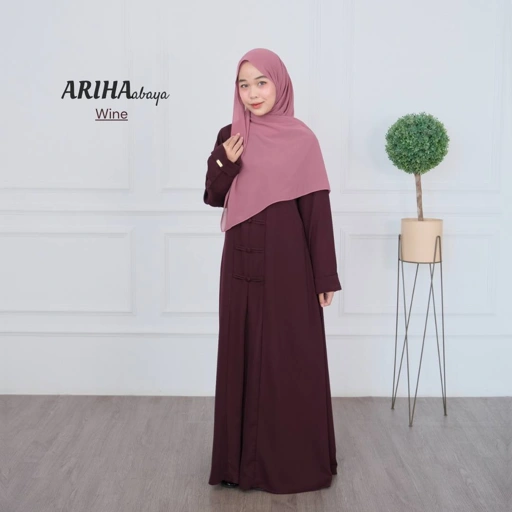 Image of Ariha Abaya Exclusive Terbaru Kekinian