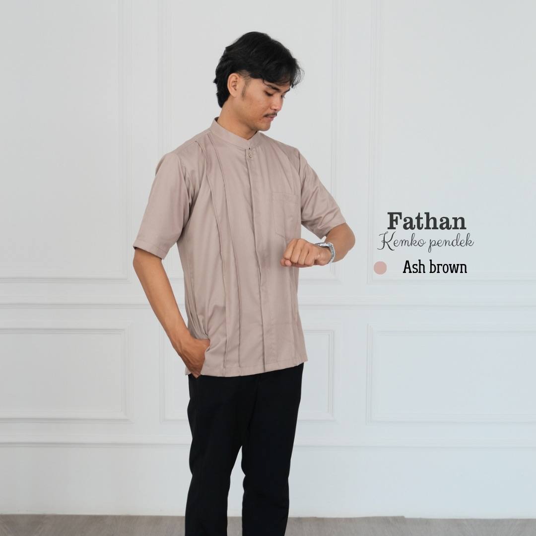 Fathan Kemko | Kemeja Koko Remaja Dewasa Lengan Pendek & Panjang | Koko Exclusive
