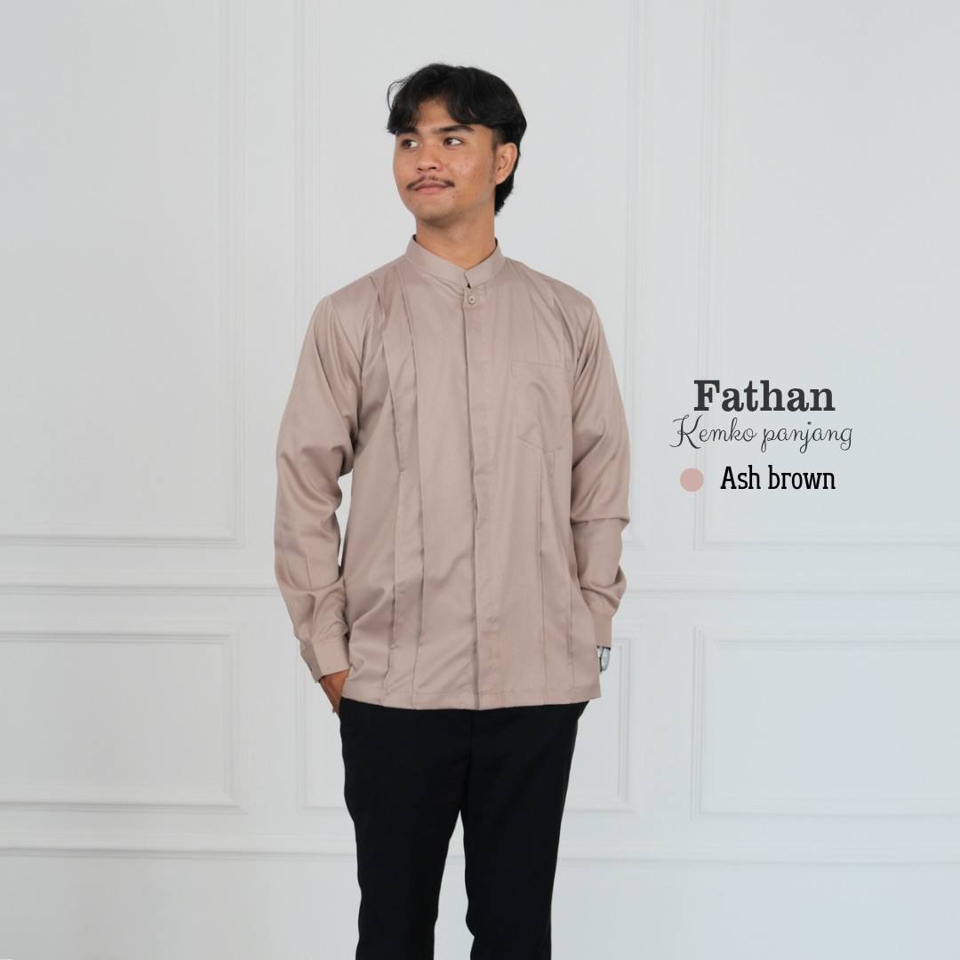 Fathan Kemko | Kemeja Koko Remaja Dewasa Lengan Pendek & Panjang | Koko Exclusive