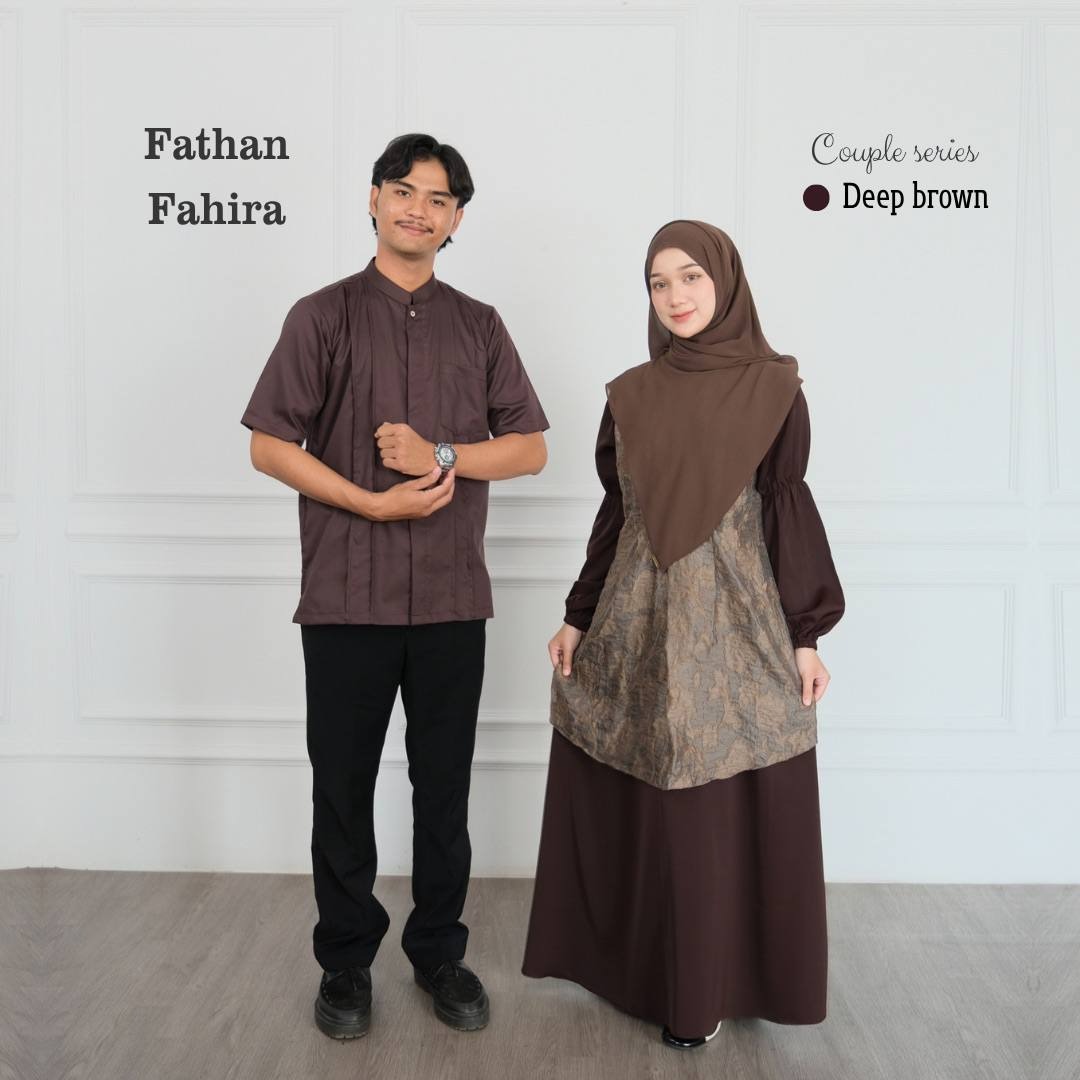 Fahira Dress | Gamis Motif Flowers Paper Silk Embroidery | Seragaman Bridesmaid